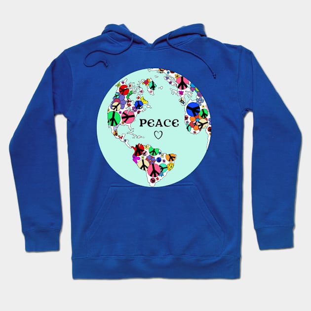 Peace on Earth...yes please Hoodie by Keatos